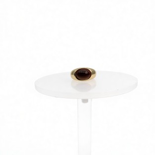 Vintage Oval Open Statement Ring For Women,Gold-Toned Adjustable Expandable Ring