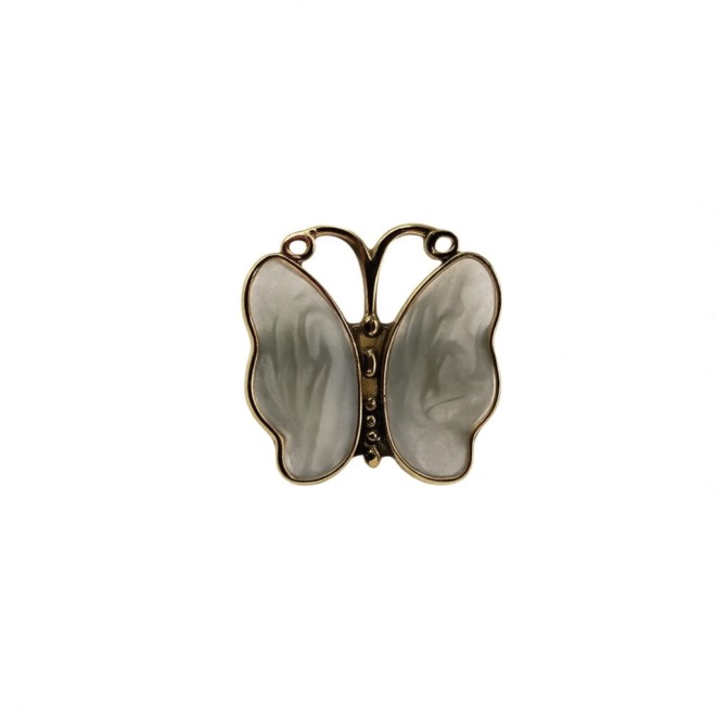 Vintage Butterfly Open Statement Ring For Women,Gold-Toned Adjustable Expandable Ring