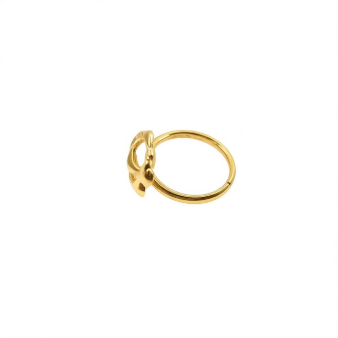 Vintage Butterfly Open Statement Ring For Women,Gold-Toned Adjustable Expandable Ring